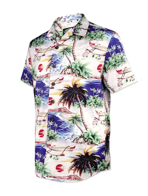 Loose Riders Button Up Shirt: Tahiti 6 Loose Riders Button Up Shirt: Tahiti - Image 4