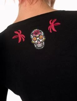 Banned Emerie Cardigan -Fashion Apparel Big C Edit Back Close 02378.1570952806