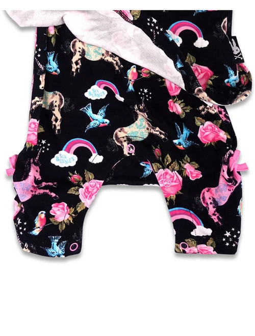 Six Bunnies Baby Playsuit: Wonderland 6 Six Bunnies Baby Playsuit: Wonderland - Image 4