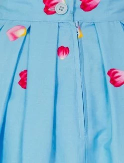 Hell Bunny Angelique 50's Skirt - Small -Fashion Apparel Big C Edit Back Close 46395.1564210367