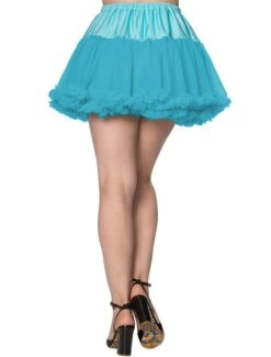 Banned Nomad Petticoat: Blue -Fashion Apparel Big C Edit Back Colour Fixed 50839.1565508802