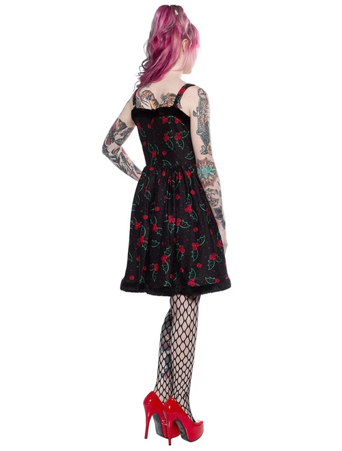 Sourpuss Holly Bats Sophia Dress 4 Sourpuss Holly Bats Sophia Dress - Image 2