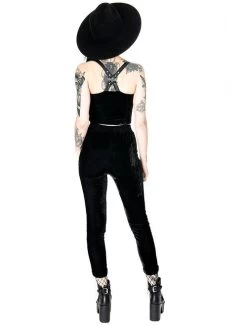 Restyle Black Velvet Pants - 2XL And 3XL 16 Restyle Black Velvet Pants - 2XL And 3XL -Fashion Apparel Big C Edit Back Full 23959.1558935127