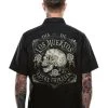 Lucky 13 Work Shirt: Dead Skull - Small To 6XL -Fashion Apparel Big C Edit Back Model 93493.1569657073