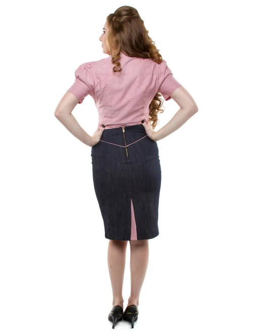 Lucky 13 Shake Shack Vintage Striped Top: Red / White - Small To Large 5 Lucky 13 Shake Shack Vintage Striped Top: Red / White - Small To Large - Image 3