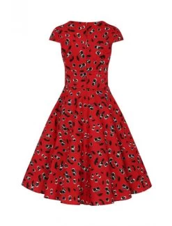 Hell Bunny Alison 50's Dress - Medium And XL -Fashion Apparel Big C Edit Back No Model 51073.1593181712