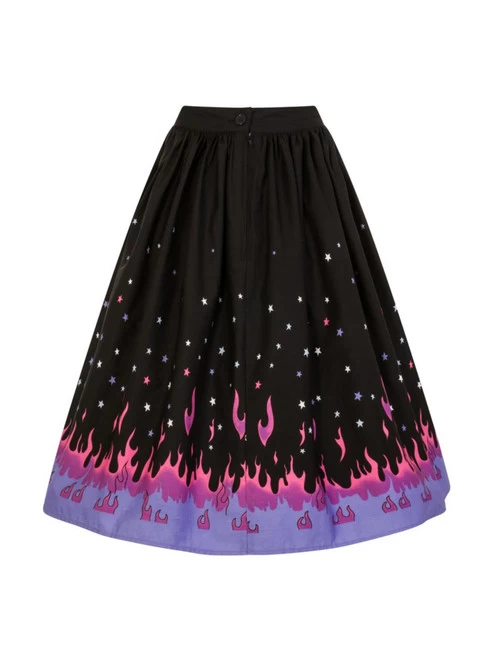 Hell Bunny Pinball 50's Skirt - XS And Small 6 Hell Bunny Pinball 50's Skirt - XS And Small - Image 4