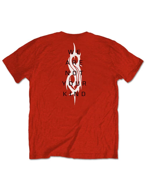 Slipknot We Are Not Your Kind T-Shirt: Red - Small And Medium 4 Slipknot We Are Not Your Kind T-Shirt: Red - Small And Medium - Image 2