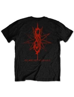 Slipknot We Are Not Your Kind T-Shirt: Red Patch - Small -Fashion Apparel Big C Edit Back 13047.1568005446