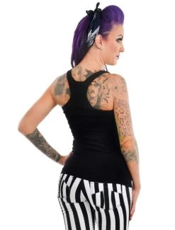 Too Fast Halloween Bats Racerback Tank Top -Fashion Apparel Big C Edit Back 27283.1553743002