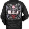 Hotrod Hellcat Waterproof Jacket: Evil Grade -Fashion Apparel Big C Edit Back 34955.1616315016