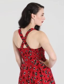 Hell Bunny Alison Mid Dress - XS And Medium -Fashion Apparel Big C Edit Back 35732.1579245799