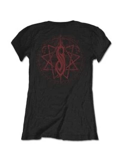 Slipknot Evil Witch Ladies' Fitted T-Shirt - Small 7 Slipknot Evil Witch Ladies' Fitted T-Shirt - Small -Fashion Apparel Big C Edit Back 44587.1560580446