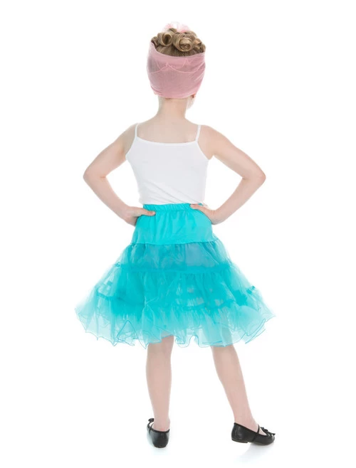Hearts And Roses Kids' Petticoat: Blue 4 Hearts And Roses Kids' Petticoat: Blue - Image 2