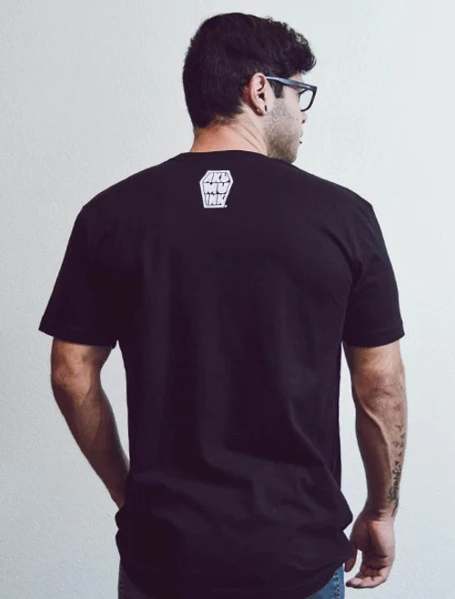 Akumu Ink Secrets Under The Stairs Unisex T-Shirt - Large And XL 5 Akumu Ink Secrets Under The Stairs Unisex T-Shirt - Large And XL - Image 3