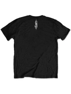 Slipknot All Out Life Unisex T-Shirt: Black And White -Fashion Apparel Big C Edit Back 65414.1563596499