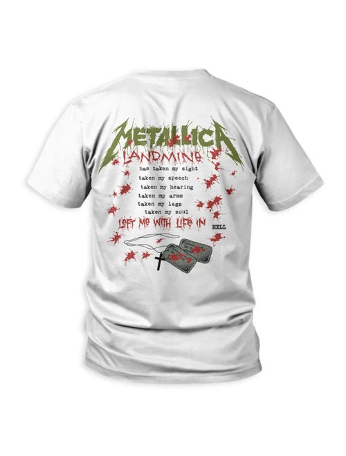 Metallica One Landmine T-Shirt 5 Metallica One Landmine T-Shirt - Image 3