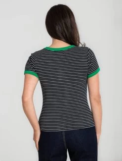 Hell Bunny Rainbow Top - XS -Fashion Apparel Big C Edit Back 88231.1593103145