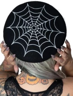 Kreepsville 666 Web Beret Hat