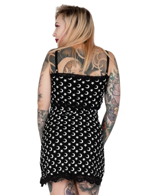 Too Fast The Moon And The Stars Lace Slip Dress 4 Too Fast The Moon And The Stars Lace Slip Dress - Image 2