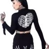 Kreepsville 666 Tie Top: Rib Heart -Fashion Apparel Big C Edit Back 98359.1580455904