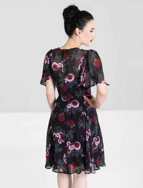 Hell Bunny Medusa Dress - Small 5 Hell Bunny Medusa Dress - Small - Image 3