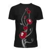 Vixxsin Skull Flowers T-Shirt