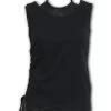Spiral Gothic Rock 2 In 1 PU Leather Panel Vest -Fashion Apparel Big C Edit Bigger 62713.1631180083