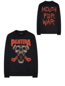 Pantera Mouth For War Unisex Long Sleeve Shirt - Small To 2XL