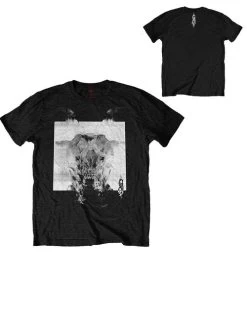 Slipknot All Out Life Unisex T-Shirt: Black And White