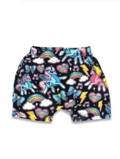 Six Bunnies Unicorns Short Pyjamas -Fashion Apparel Big C Edit Bottoms 57245.1590839832