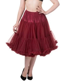 Banned Lifeforms 26" Petticoat: Bordeaux