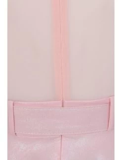 Collectif Adore Glitter Skater Dress: Pink - 4XL -Fashion Apparel Big C Edit Close Up Belt Back 95414.1618305786