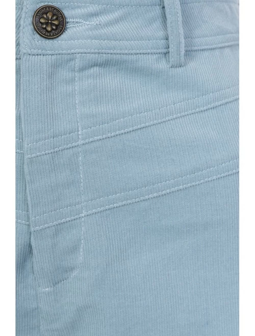 Bright & Beautiful Madison Cord Shorts: Blue - XS, Small, Large And XL 5 Bright & Beautiful Madison Cord Shorts: Blue - XS, Small, Large And XL - Image 3
