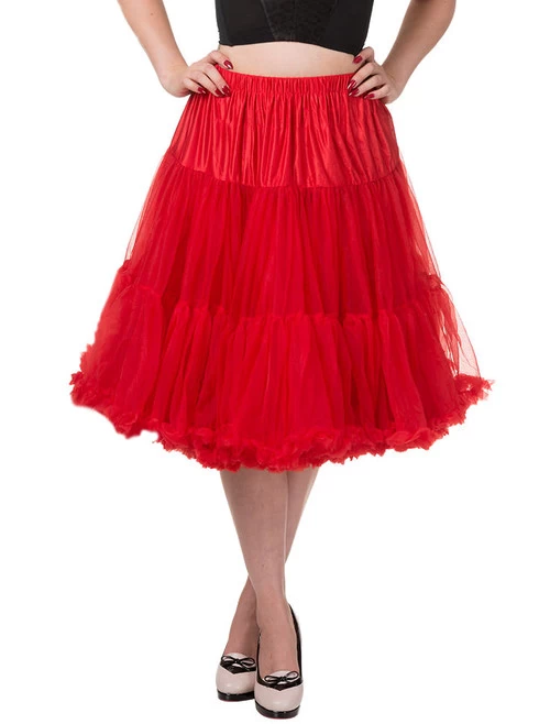 Banned Lifeforms 26" Petticoat: Red 3 Banned Lifeforms 26" Petticoat: Red