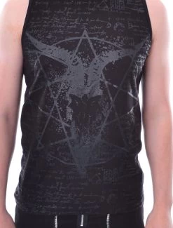 Heartless Pentagram Tank - Small And Large 7 Heartless Pentagram Tank - Small And Large -Fashion Apparel Big C Edit Close 53889.1564902444