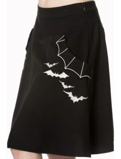 Banned Batting Eyelids Skater Skirt - XS And Small 10 Banned Batting Eyelids Skater Skirt - XS And Small -Fashion Apparel Big C Edit Close 55803.1566361749