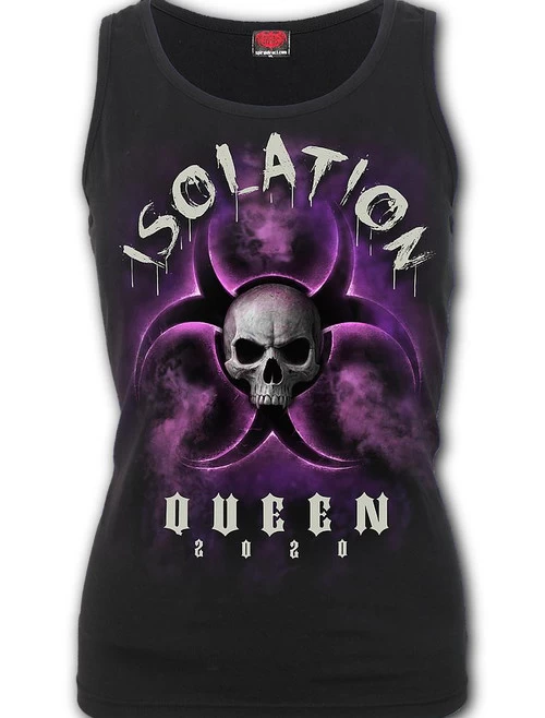 Spiral Isolation Queen Razor Back Singlet 4 Spiral Isolation Queen Razor Back Singlet - Image 2