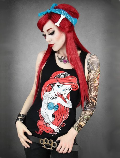 Restyle Rebel Mermaid Tank 3 Restyle Rebel Mermaid Tank