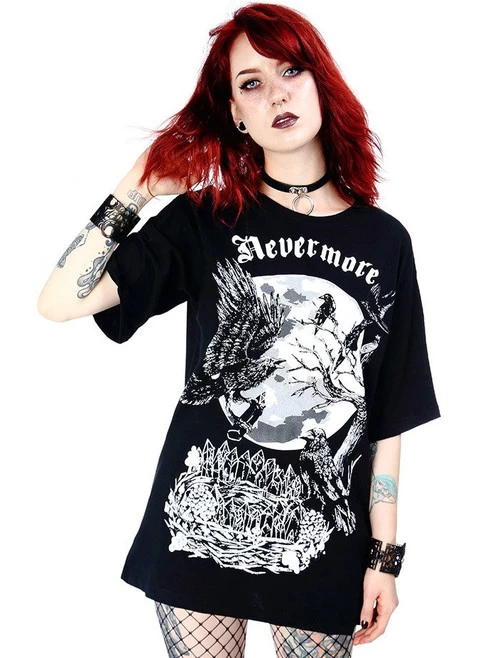Restyle Oversized T-Shirt: Nevermore 3 Restyle Oversized T-Shirt: Nevermore