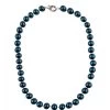 Collectif Dainty Pearl Necklace: Navy 2 Collectif Dainty Pearl Necklace: Navy -Fashion Apparel Big C Edit Display 02418.1569922837