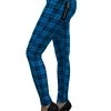 Banned Check Stretch Skinny Jeans: Blue - Large And 2XL -Fashion Apparel Big C Edit Display 03743.1564539072