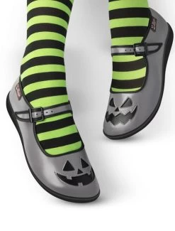 Hot Chocolate Design Chocolaticas: Halloween Flats - Grey -Fashion Apparel Big C Edit Display 07170.1617112691