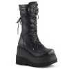 Demonia Shaker Pierced Mid-Calf Boots - PRE-ORDER