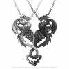Alchemy Gothic - Draconic Tryst Couple's Pendant