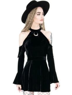 Restyle Velvet Moon Dress -Fashion Apparel Big C Edit Display 17413.1591373212