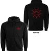 Slipknot Nine-Pointed Star Zip-Up Hoodie
