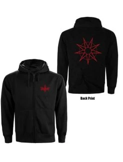 Slipknot Nine-Pointed Star Zip-Up Hoodie
