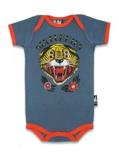 Six Bunnies Romper: Little Tiger