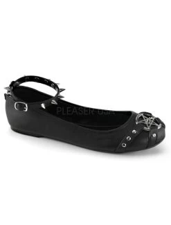 Demonia Star Pentagram Flats - IN STOCK
